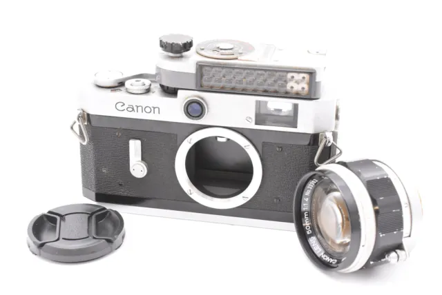 Canon P 35mm Rangefinder Film Camera w/ 50mm F1.4 Lens (t4087)