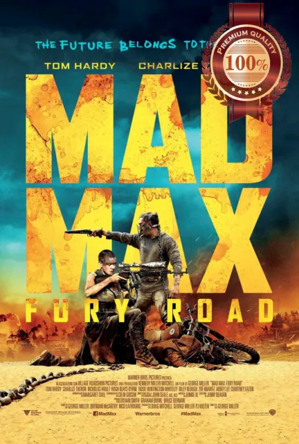 Mad Max Fury Road V3 Official Original Cinema Film Movie Print Premium Poster