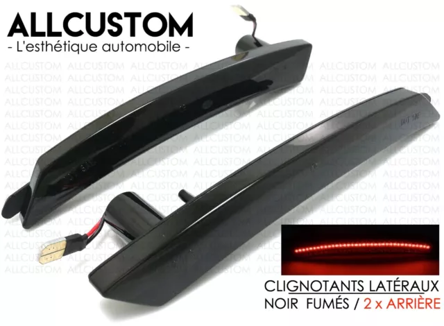2 x HINTER SCHWARZ LED BREMSE RADLAUF STOP LAMPE für MINI R55 R56 R57 Cooper One