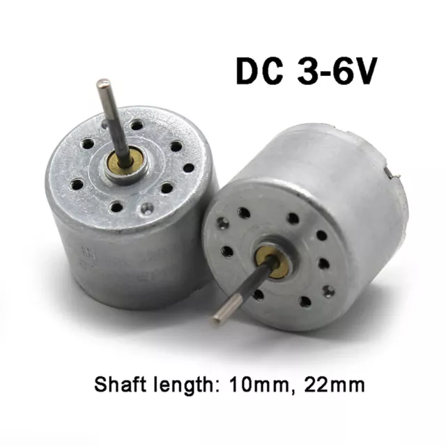 Miniature 310 Motor Long Shaft Low Voltage Electronic DC Motor 3-6V Models Robot