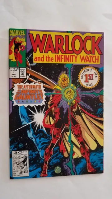Warlock And The Infinity Watch #1 Marvel 1992 Comic Book Vf/Nm