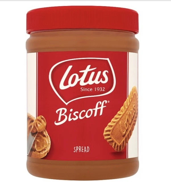 4 X LOTUS Biscoff Original Caramelised Spread Smooth - 1.6kg Catering ...