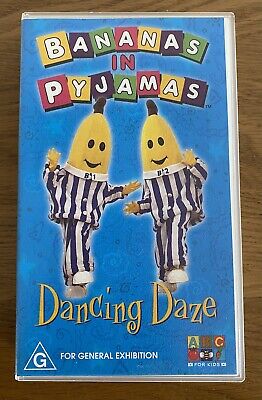 BANANAS IN PYJAMAS VHS - Dancing Daze RARE Video 2002 ABC Tape B1 & B2 ...