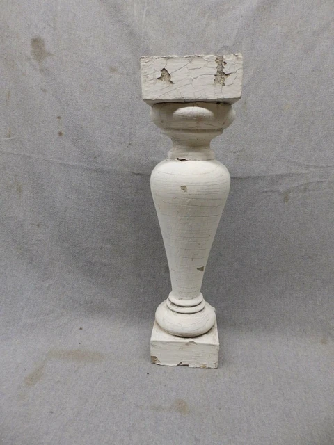 1 Antique Large Architectural Porch Baluster Shabby Spindle Chic Vtg 984-17P