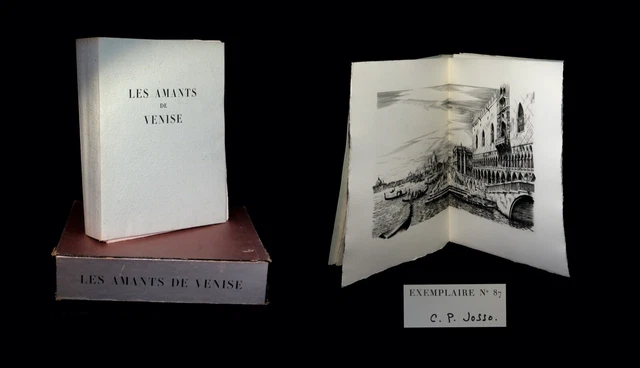 [ITALIA VENEZIA GEORGE SAND MUSSET] MAURRAS / JOSSO - Les Amants de