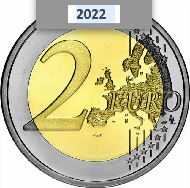 2 Euros Conmemorativos 2022 TODOS PAISES