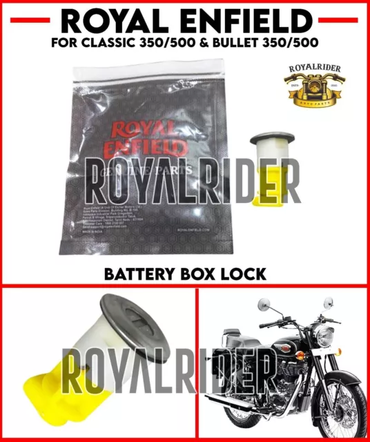 Passend für Royal Enfield „BATTERY BOX LOCK“ für Bullet 350/500 und Classic...