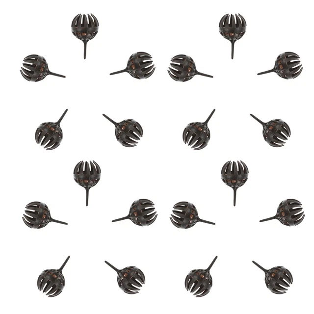 60 PCS PANIER D'engrais Avec Couvercle Plastique Filet Pour EUR 12,68