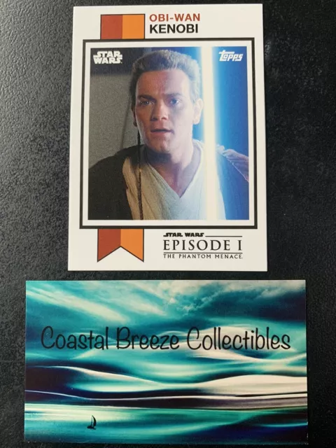 RARE! 2024 Topps Throwback Thursday #20 Obi Wan Kenobi Star Wars Image Variation