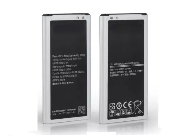 Battery For Samsung Galaxy S5 EB-BG900BBC/BBE/BBU SM-G900F and GT-I9600 2800mAh