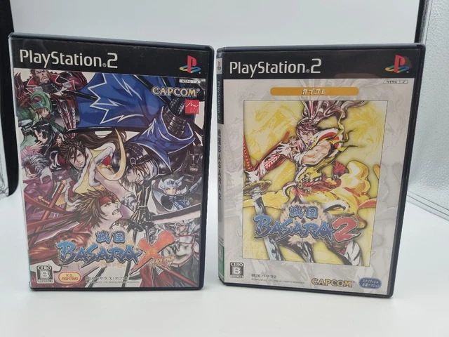 Sengoku Basara X Cross and Basara 2 PS2 Japanese version PlayStation 2 NTSC-J