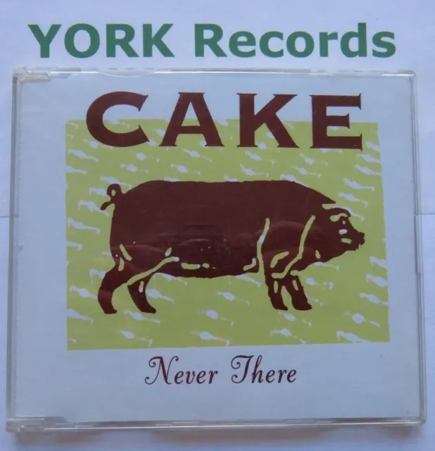 CAKE - Never There **PROMO** - Excellent Con CD Single Capricorn 566 438-2