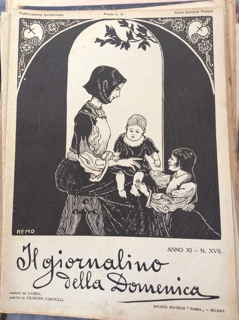 L'Illustrazione Italiana 14 Janvier 1923 - Margherita Savoia, Florence, Pape