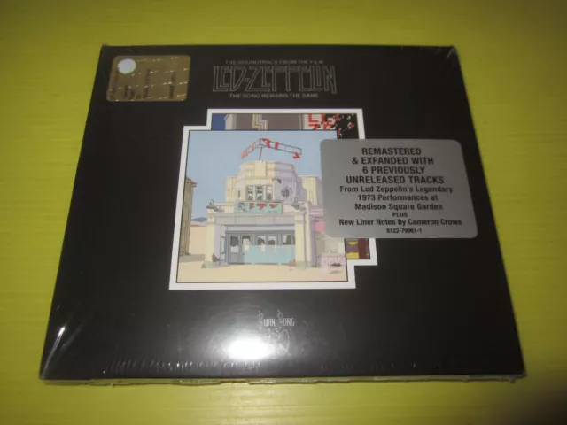 Led Zeppelin- The Soundtrack From The Film The Song Remains 2Xcd,Digipak,Sealed