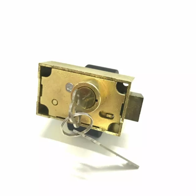 Single Nose Herring Hall Marvin #11 Safe Deposit Box Lock Replace With 3 Key
