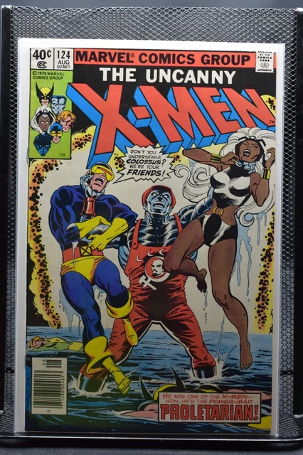 Uncanny X-Men #124 Marvel 1979 Chris Claremont John Byrne Wolverine Colossus 7.5
