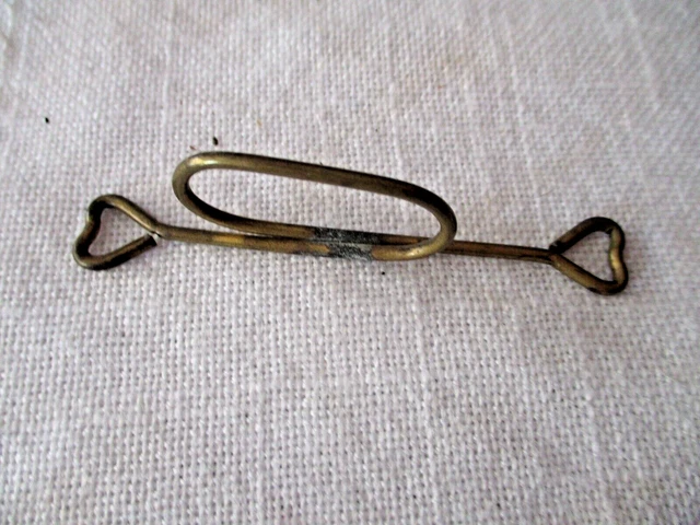 Lot Of 44 - Antique/Vintage Brass Curtain Hooks