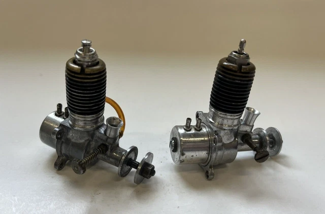 Baby Spitfire 045 lot of 2 nice model airplane engine Baby Spitfire 045 lot of 2 nice model airplane engine