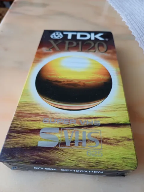 Tdk Super Vhs Xp 120 Minuti