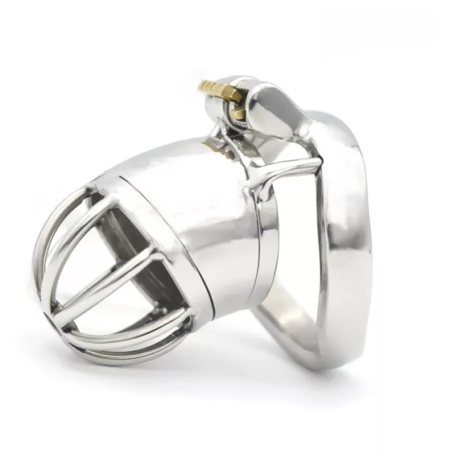 Cage de Chasteté Tube Grille S Acier male chastity stainless steel - no cb6000