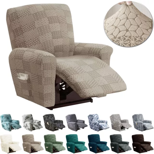 Stretch Recliner Covers Jacquard Recliner Chair Slip cover Polyester Sofa Cover