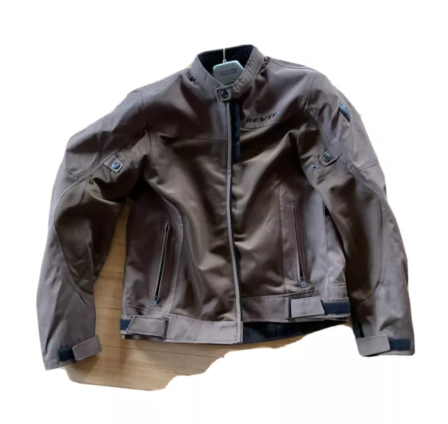 MOTORCYCLE JACKET REV'IT Revit Eclipse Brown Jacket $180.00 - PicClick