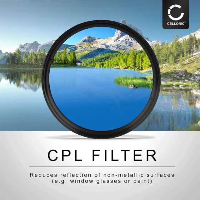 Cellonic CPL Filter Ø46mm Filtergewinde Zirkularer Polarisationsfilter NEU OVP