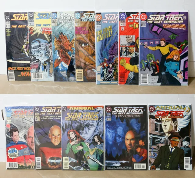 DC Comics Star Trek The Next Generation Issues 6 15 23 25 27 35 42 + ANNUALS