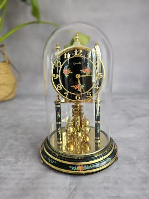 Kundo Kieninger & Obergfell 400 Day Anniversary Clock Glass Dome - Not Working