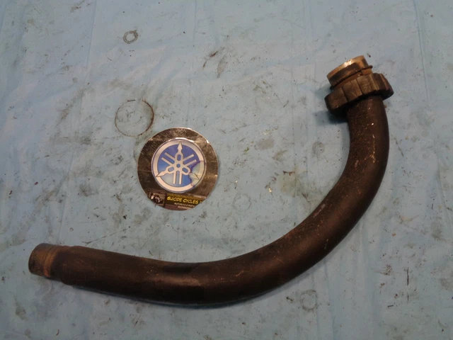 1986 Yamaha Virago XV 700 exhaust header pipe clamp & flange 81 82 83 84 85 86