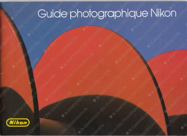 Nikon Guide photographique Instruction manual *libretto vintage