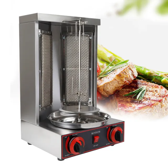 Gas Vertical Shawarma Broiler Machine 3000W CG-25 Doner Kebab Gyro Grill Machine