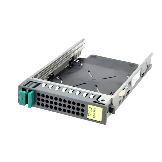 2 X Fujitsu HDD Caddy Rahmen 3,5 Primergy TX150 TX200 TX300 S2 S3