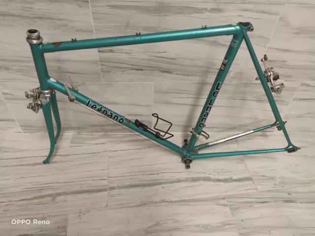 Telaio Bici Da Corsa Eroica Campagnolo timbrata LEGNANO Vintage