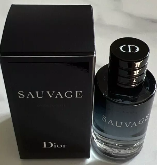DIOR SAUVAGE EAU de Toilette Miniature 10ml Boxed Brand New 17.99