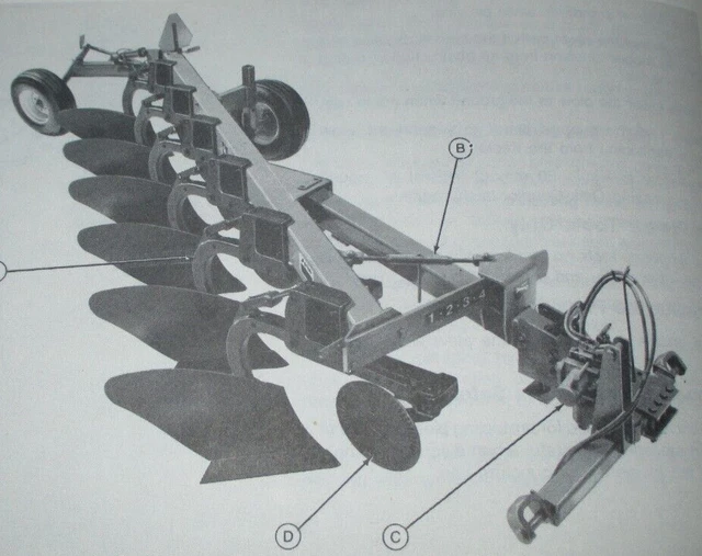 John Deere 2600 Semi-Integral Moldboard Plow Operators & Maintenance Manual JD