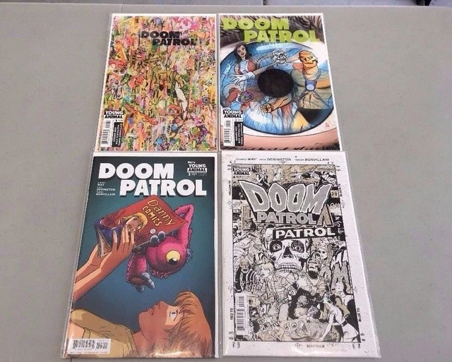 DC Comics Young Animals DOOM PATROL 1 2 3 4 (2016) Gerard Way 1st Prints, VF+/NM