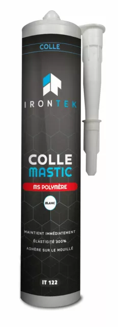 Irontek It122 Top Joint Colle Blanc Ms Polymere  310 M