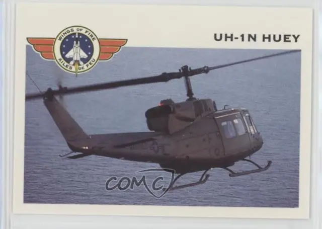 1991 Action/Panini Wings of Fire UH-1N Huey #45 0s5