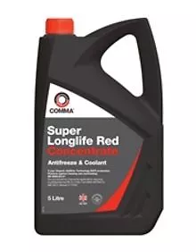 Sla5L Comma Super Long Life Anti Freeze Red 5 Litre 5 Year - Wss-M97B44-D