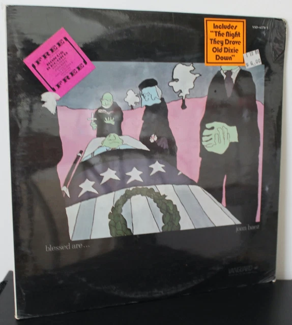 Joan Baez 2xLP “Blessed Are..” ~ Vanguard 6570/1 ~ SEALED with 7” ~ Hype Sticker