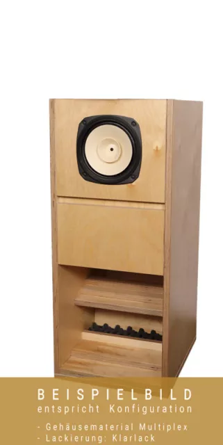 AOS BK 206 Lautsprecherbausatz mit Holzzuschnitt MDF inkl. Korrektur  - 1 STÜCK