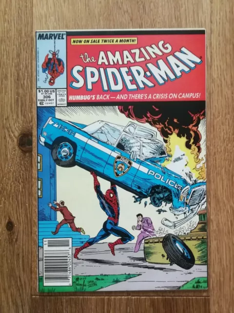 The Amazing Spider-Man 306 Todd McFarlane - Action Comics #1 Homage Marvel USA