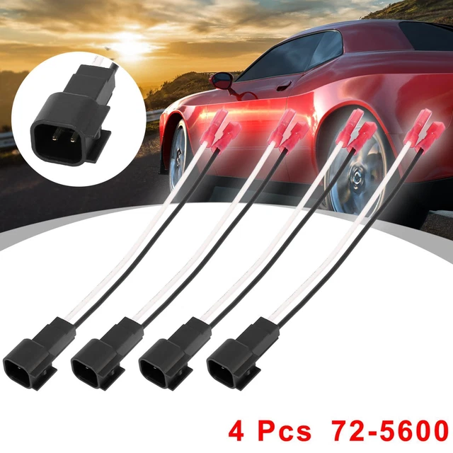 4pz Connettore Altoparlante Auto Adattatore Imbracatura 72-5600 per Ford Focus 2003-2007
