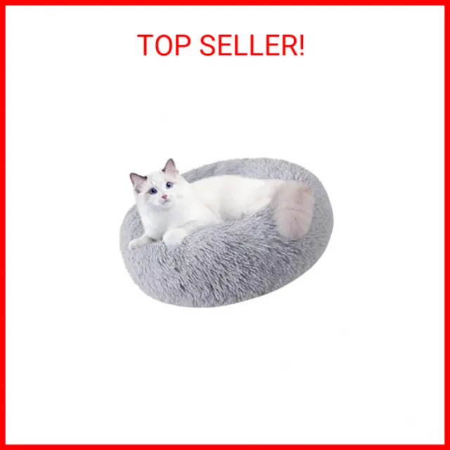 Cat Beds for Indoor Cats, 20/24 Inch Small Dog Bed for Small Dogs Washable