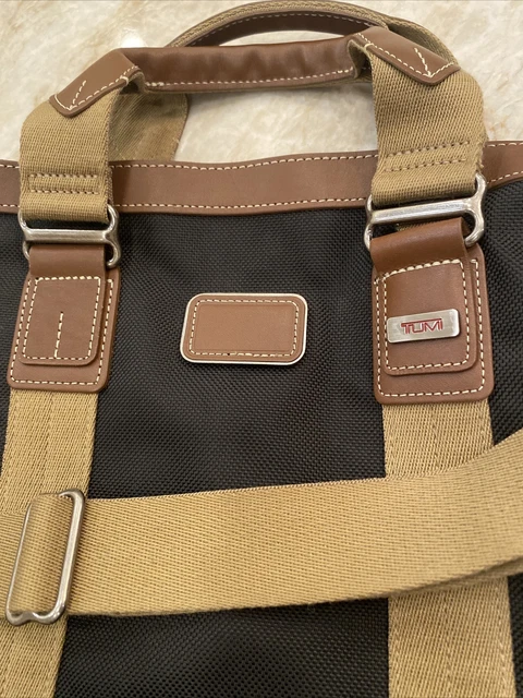 Tumi Alpha Bravo Messenger Bag. Black And Brown. New Without Tags. Never Used. 2