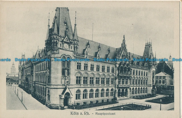 R023363 Koln a. Rh. Hauptpostamt. Karl Rud. Bremer