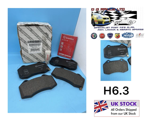 NEW GENUINE OEM Fiat 124 Abarth Spider Mazda MX5 Front Brembo Brake Pad