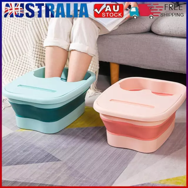 Foot Soaking Bath Tub Collapsible Foot Soak Bucket for Relaxing and Pain Relief