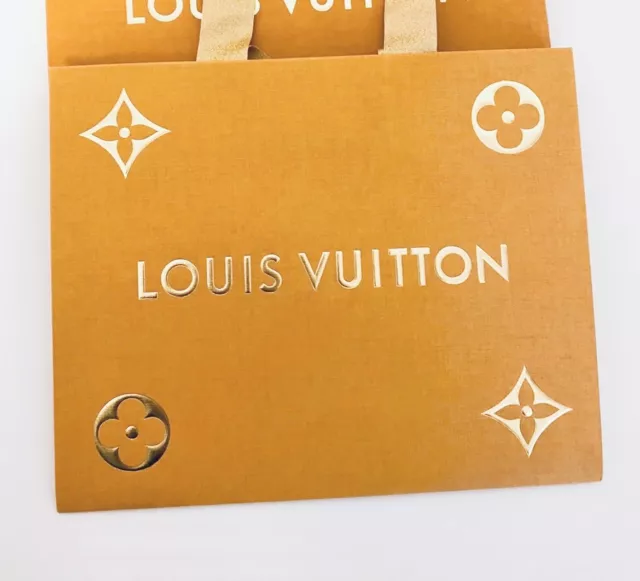 Authentic Louis Vuitton Gift Bag Approximately 14” X 10” X 4.5”